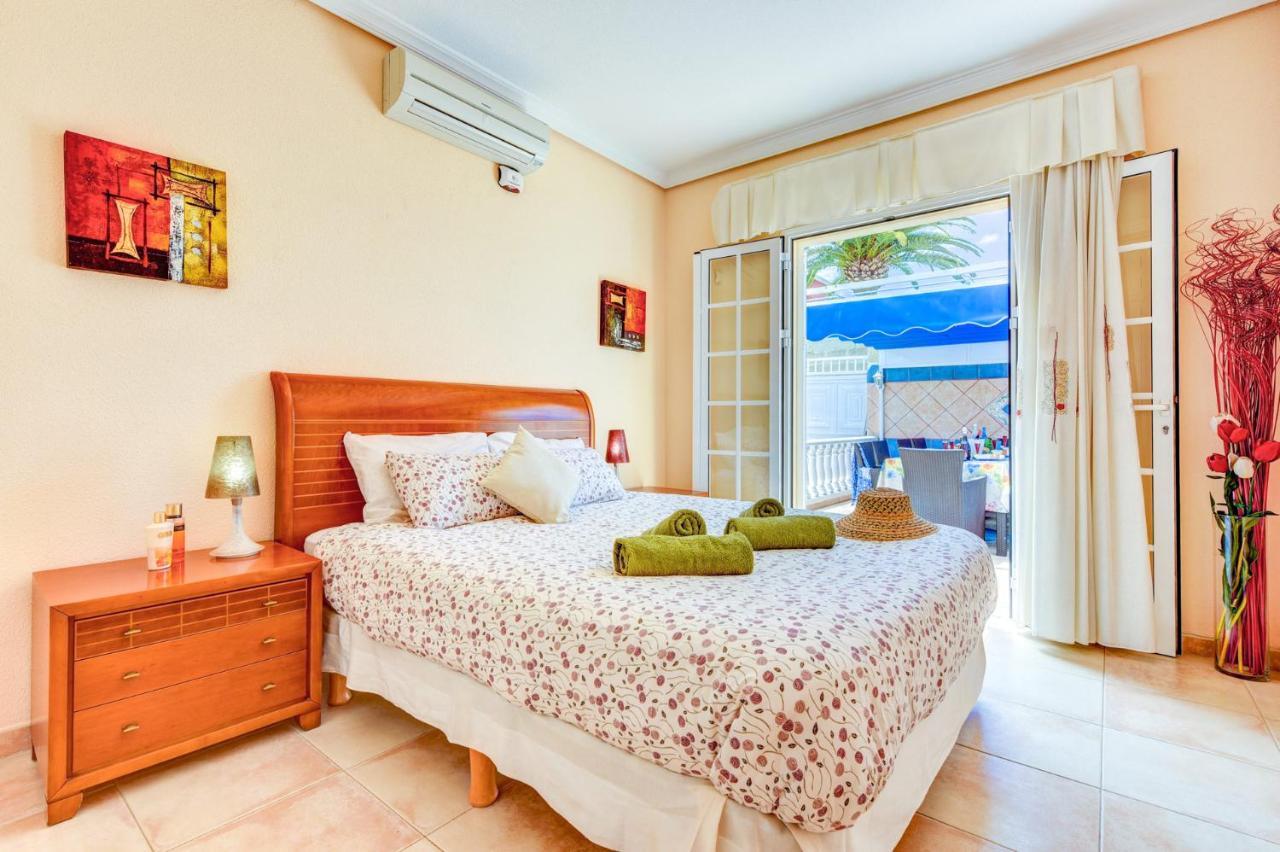 Villa Teide Sol Con Piscina Climatizada, Playa Fanabe, Costa Adeje מראה חיצוני תמונה