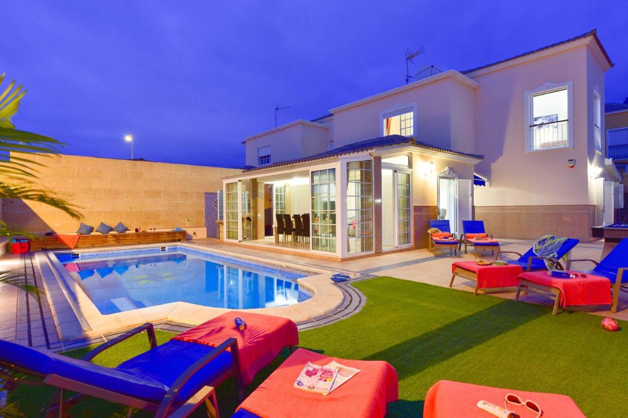 Villa Teide Sol Con Piscina Climatizada, Playa Fanabe, Costa Adeje מראה חיצוני תמונה