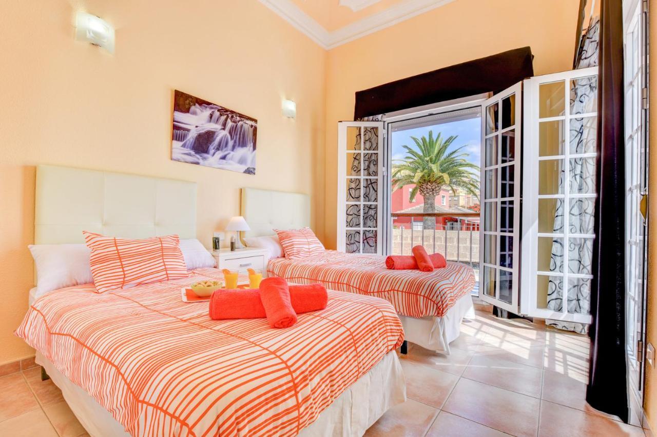 Villa Teide Sol Con Piscina Climatizada, Playa Fanabe, Costa Adeje מראה חיצוני תמונה