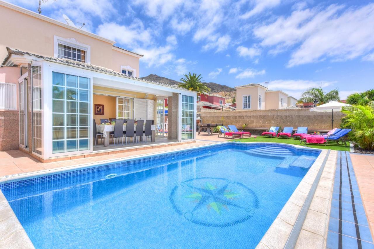 Villa Teide Sol Con Piscina Climatizada, Playa Fanabe, Costa Adeje מראה חיצוני תמונה