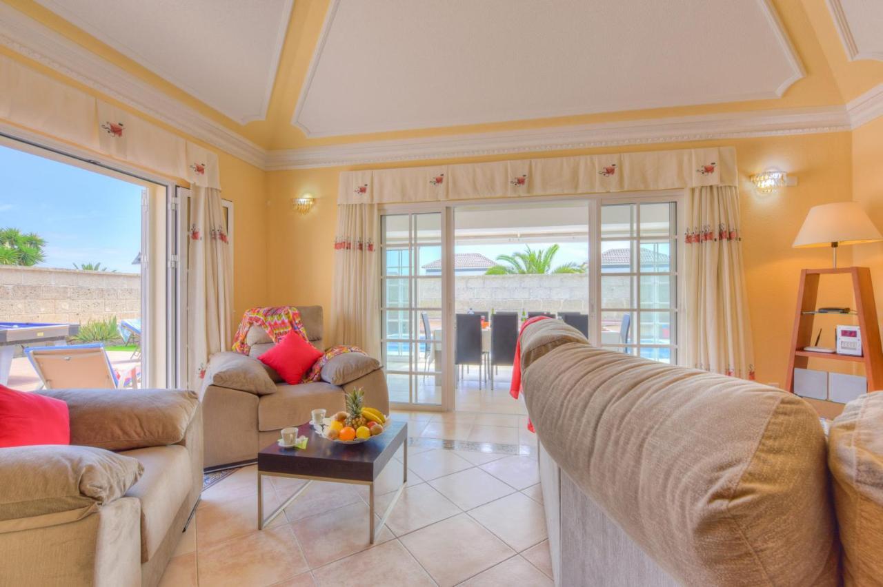 Villa Teide Sol Con Piscina Climatizada, Playa Fanabe, Costa Adeje מראה חיצוני תמונה